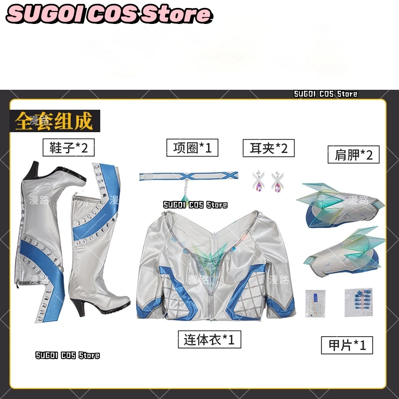 Game Emma Frost Cosplay Queen Costume XS-3XL Sexy Battle Bodysuit Women's Jumpsuit Zentai Suit Anime Party Masquerade Tights