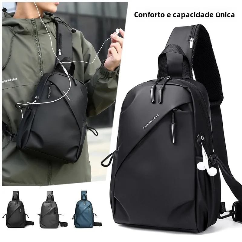 lightweight-casual-outdoor-men's-backpack-small-size-multi-functional-single-shoulder-double-shoulder-two-in-one-chest-bag