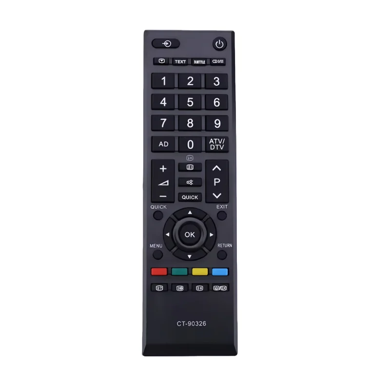 CT-90326 Universal Remote Control for Toshiba TV Models 32SL738 32AV733 40LV675 40LV685 42LL333L 26L933G 26DL933G - Replacement