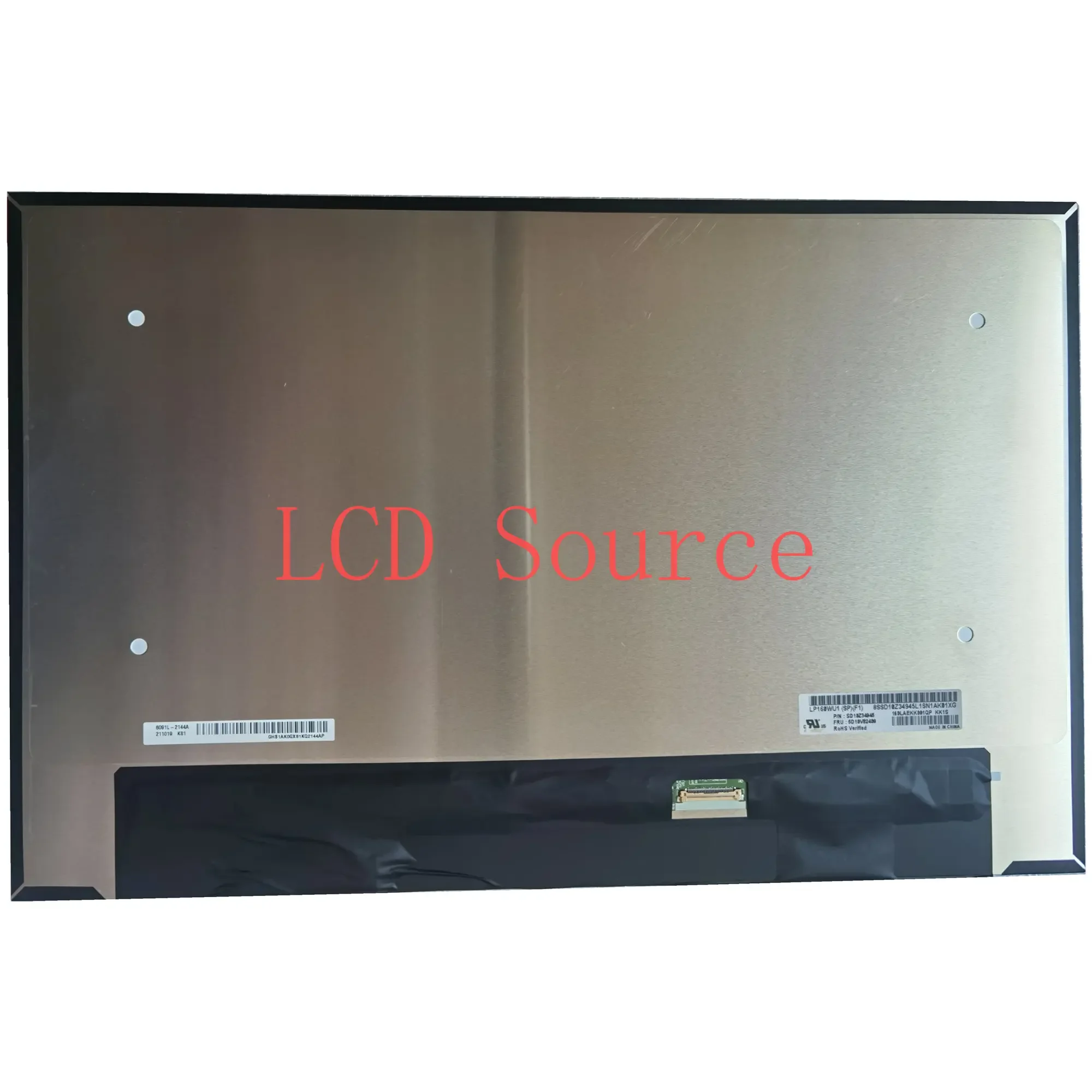 LP160WU1 SPF1 LP160WU1-SPF1 Matrix Panel 16