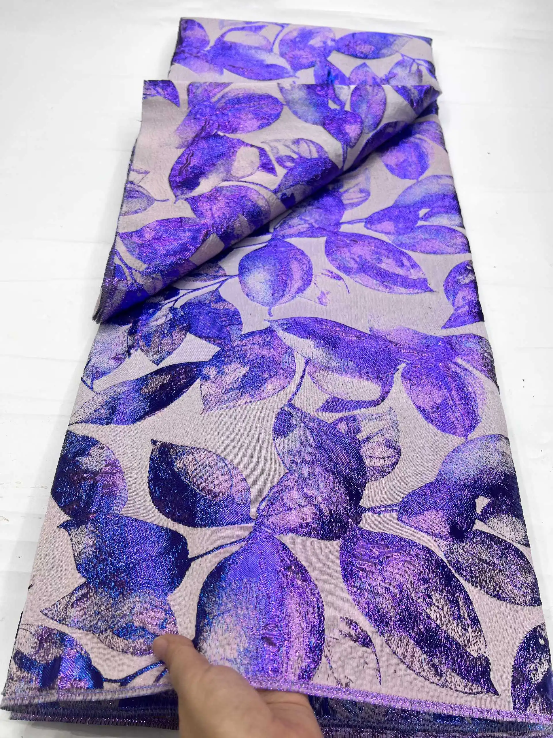 

Luxury Latest African Lace Fabric 2025 High Quality Brocade Jacquard Fabric French Tulle Nigerian Lace Fabric for Party