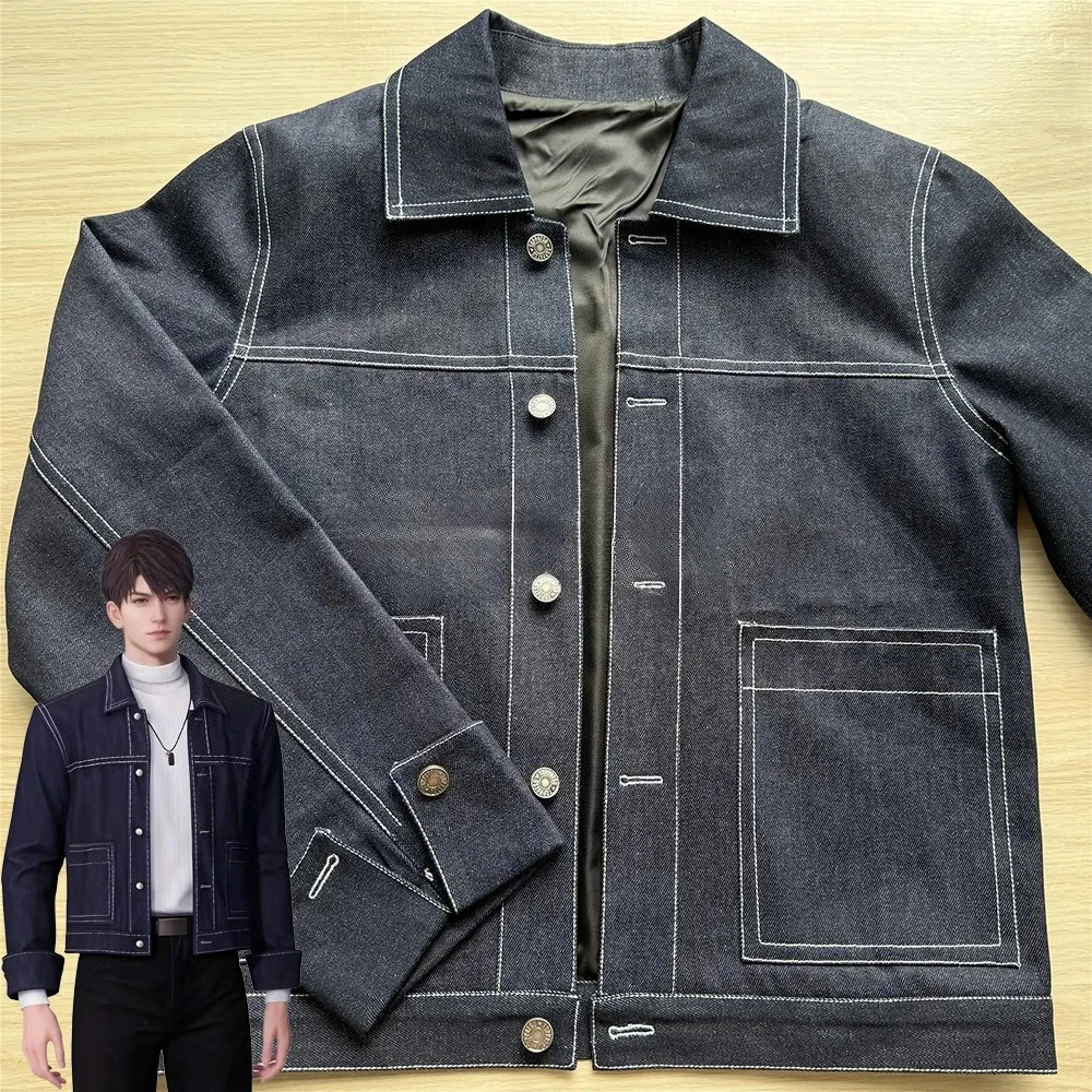 

New 2026 Game Love And Deepspace Caleb Cosplay Coat Costume Adult Unisex Top Jacket Outerwear Daily Leisure Clothes Uniform
