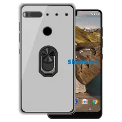 Luxury Shockproof Ring Holder For Essential Phone PH-1 Case Soft Silicone TPU Protective Holder Cover