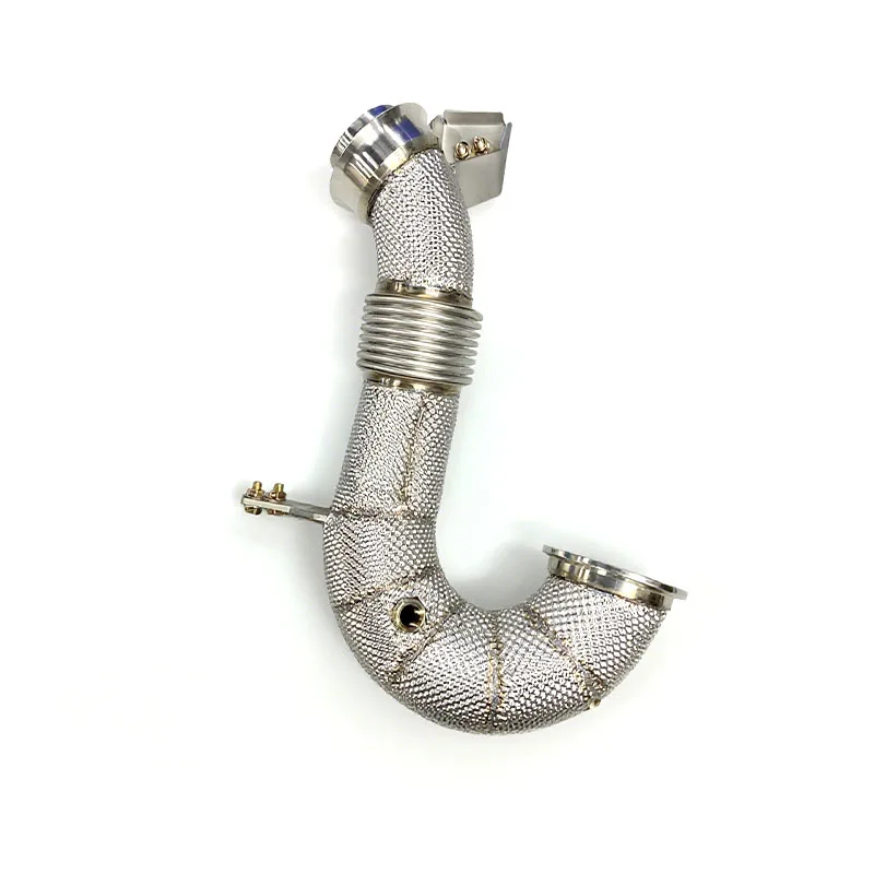 

Tuning No Cat Downpipe Exhaust Stainless Steel for GT50/GT53 3.0T 2019-2023 Exhaust Pipe with Heat Shield