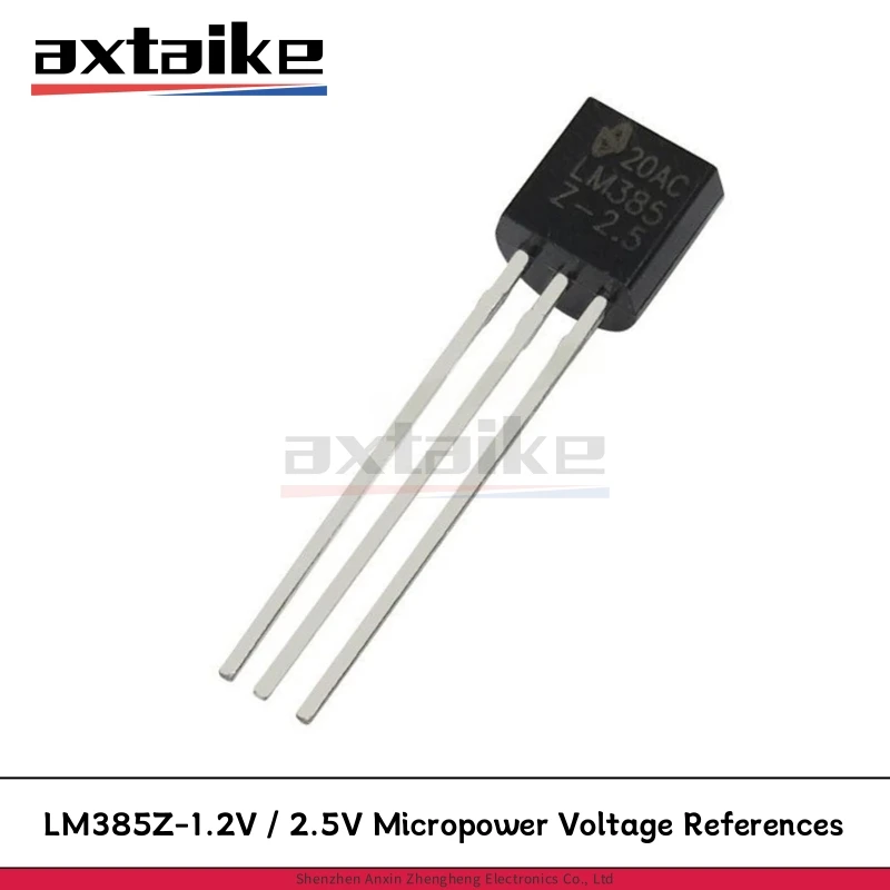 10PCS LM385Z-1.2V / 2.5V LM385 TO-92 DIP LM385Z-2.5/NOPB 20mA Micropower Voltage References IC