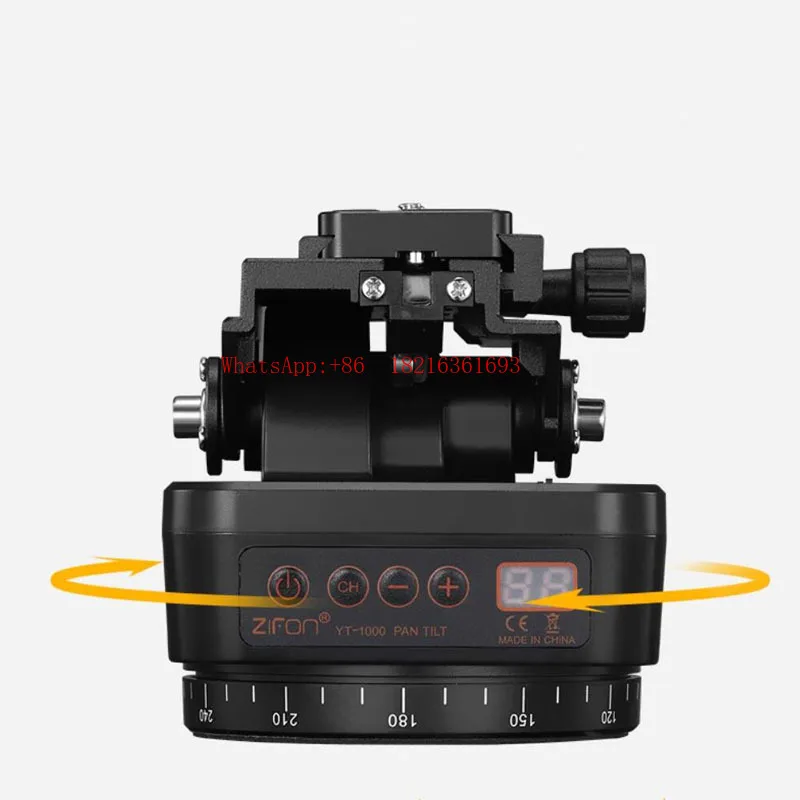 Limited Offer 360° Panoramic Rotation Wireless Remote Control - Electric Pan/tilt, Compatible With Mirrorless Cameras And Sma