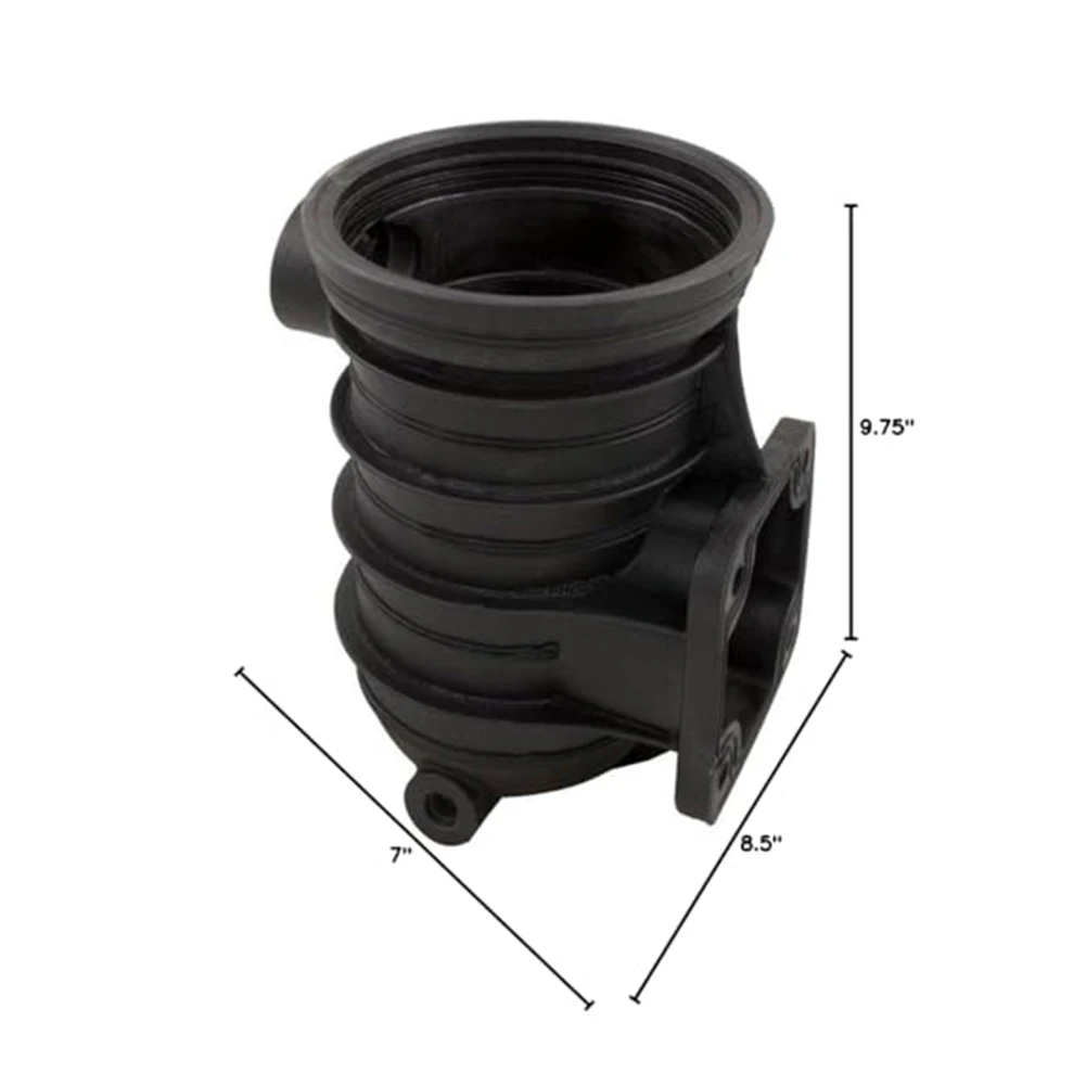 Carcasa de repuesto para filtro de trampa C153-53P1Z para bombas de piscina elevadas Sta-Rite, PE, PR, JWP 8 1/2 x 7 x 9 3/4