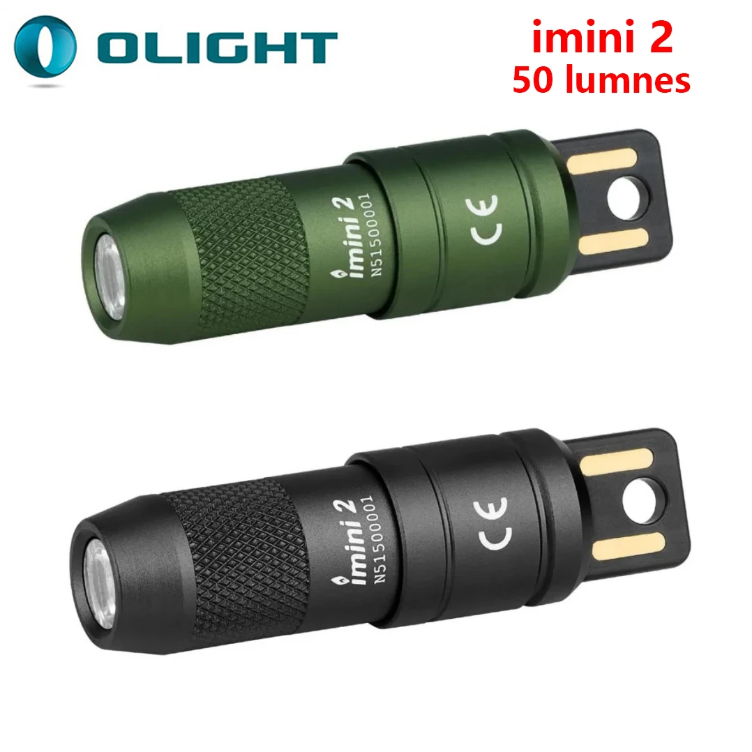 Olight imini 2 led Mini Flashlight Rechargeable 50 Lumens Battery Included