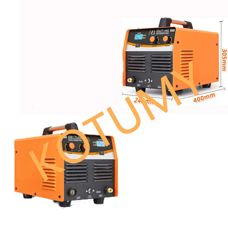 Air Plasma Cutter CUT-40/50 Iron/Steel/Galvanized Sheet Cutting Tools 220V 6MM 12MM Metal Cutting Work Built-In Air Compressor