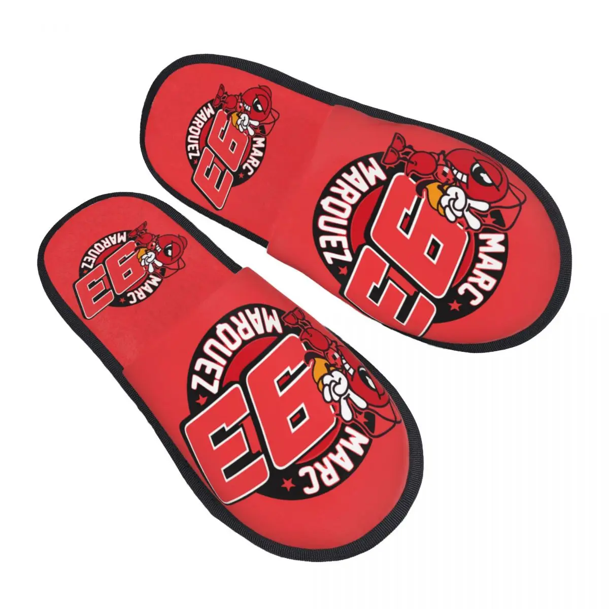 Custom 93 Marquezs Marxs Car Motorcycle Comfort Scuff Memory Foam Slippers Women Spa House Shoes