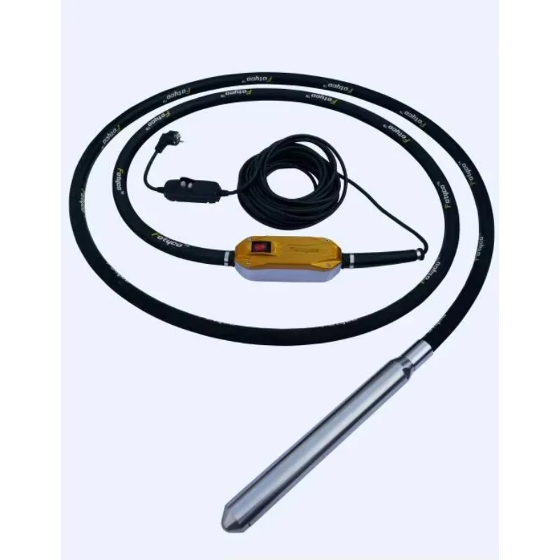 12000RPM High Frequency Concrete Vibrator Portable Electric Vibrator For Concrete Permanent Magnet Synchronous Motor