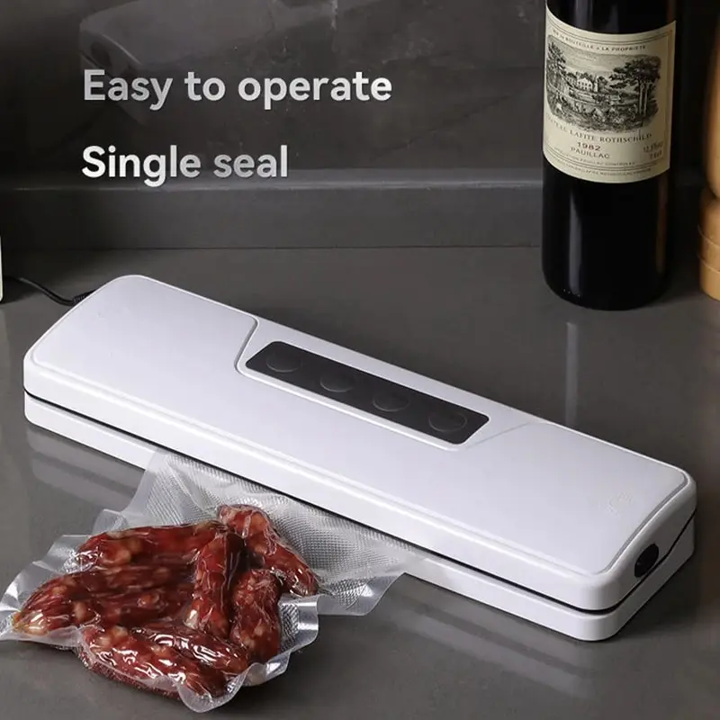 Automatic Mini Vacuum Food Sealers Household Vacuum Preservation Machine Electric Vacuum Sealer Kitchen Appliance