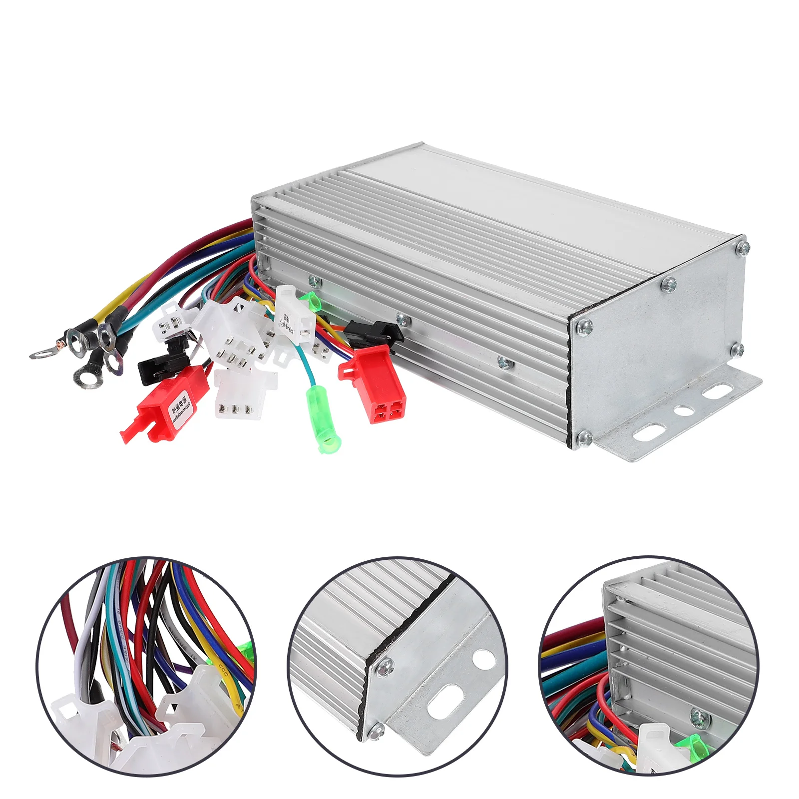 

Brushless Motor Controller Electric Scooter Motor 500W High Power Factor Safety Protection Controller 8V-64V for Sanitation
