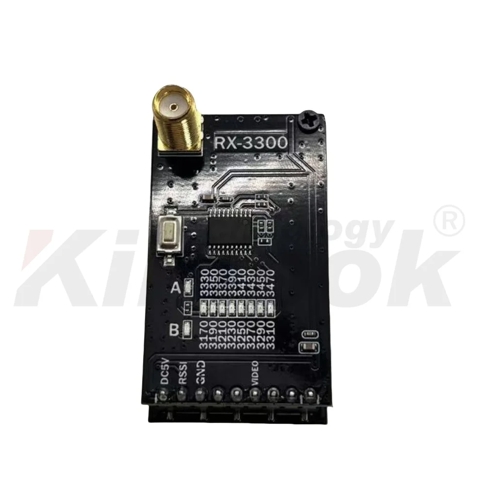 3.3G Drone Video Transmission Receiver 16CH Reception  Video Transmission Stable Escort Essential Professional Flight Monitoring