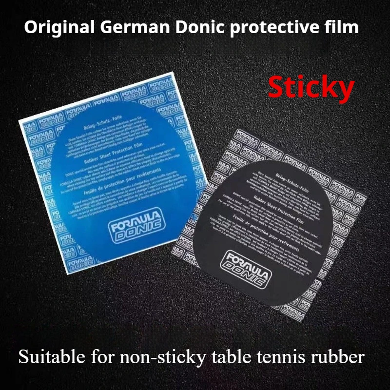 Table Tennis Racket Protective Film Sticky Transparent Maintenance Table Tennis Rubber Protector Dust-proof Anti-Oxidation Cover