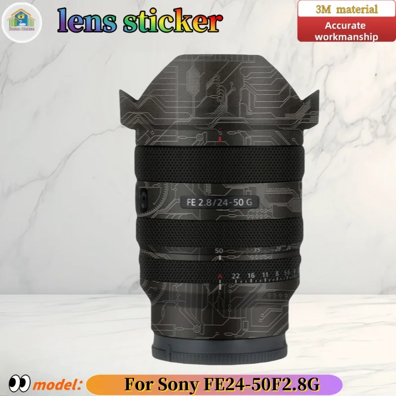 

FE2450F2.8G For Sony FE24-50 F2.8G Camera lens sticker, DIY skin, Precision tailoring wear-resistant protective film