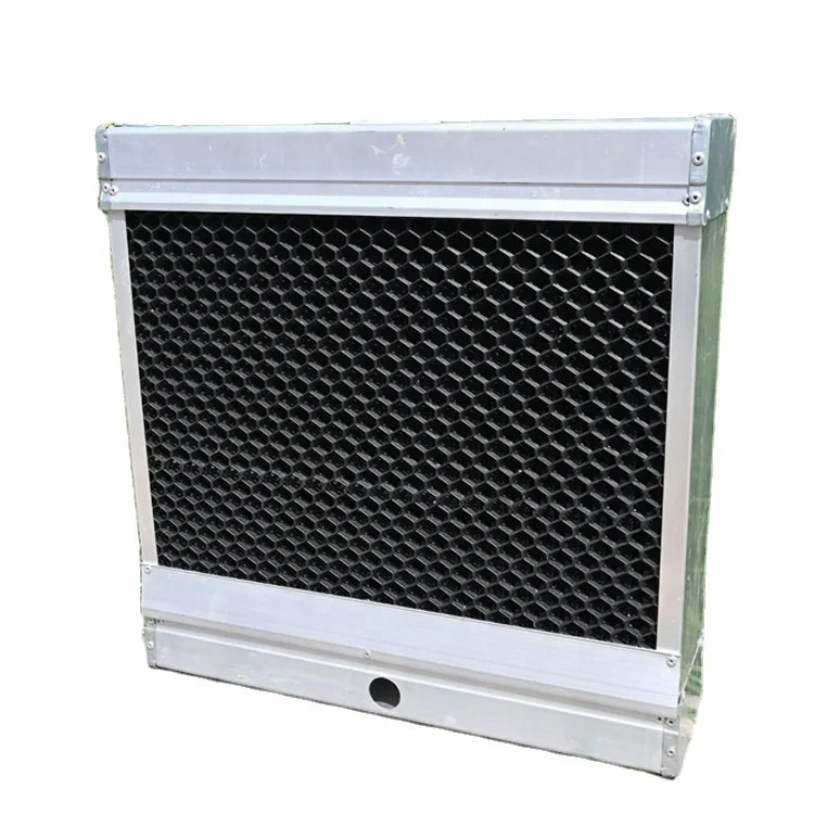 

Poultry farm imported plastic evaporative honeycomb mat, plastic cooling PP heat sink