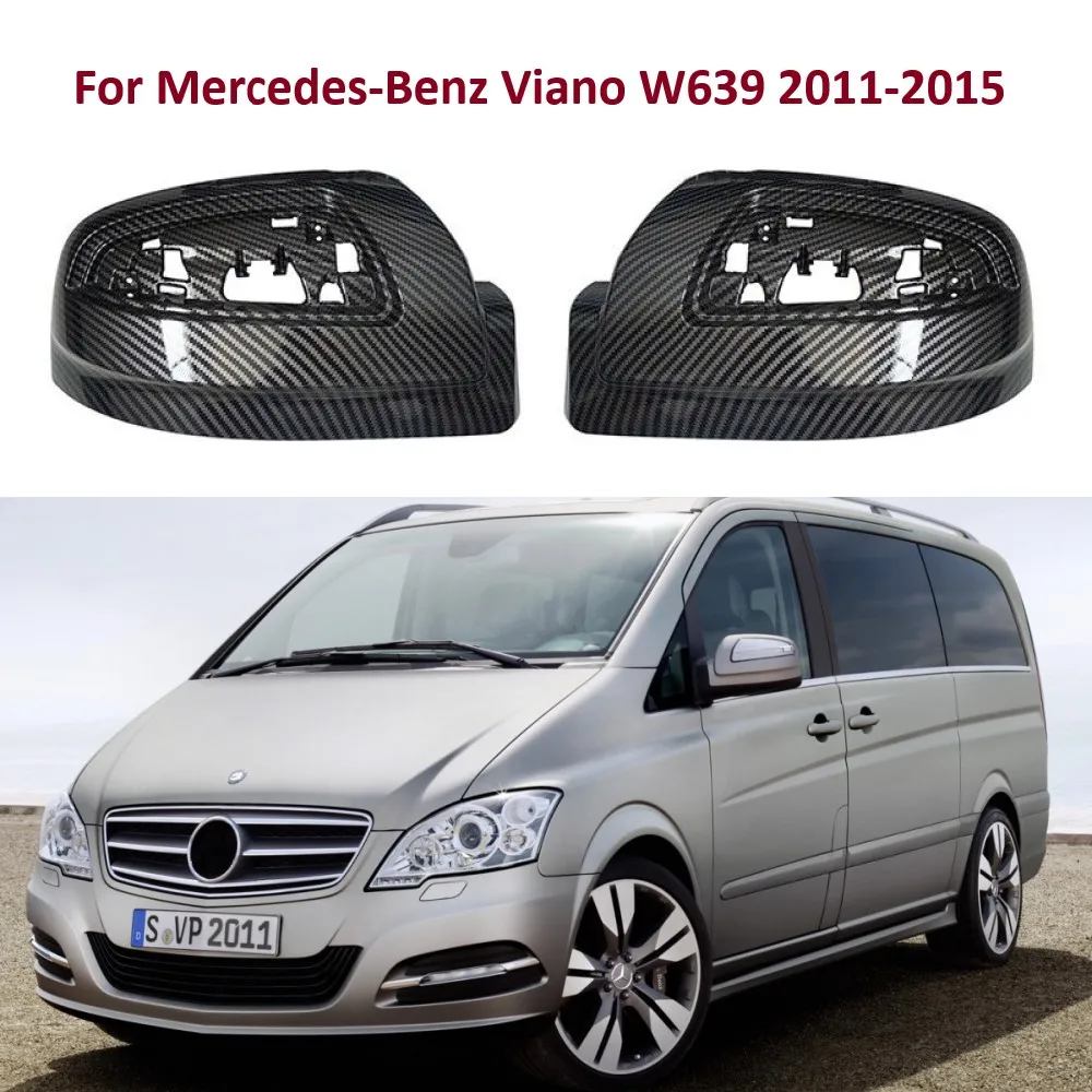 

Left Right Car Rear Mirror Cover Shell Cap Housing For Mercedes-Benz Viano W639 2011 2012 2013 2014 2015 A0008111222 A0008111322