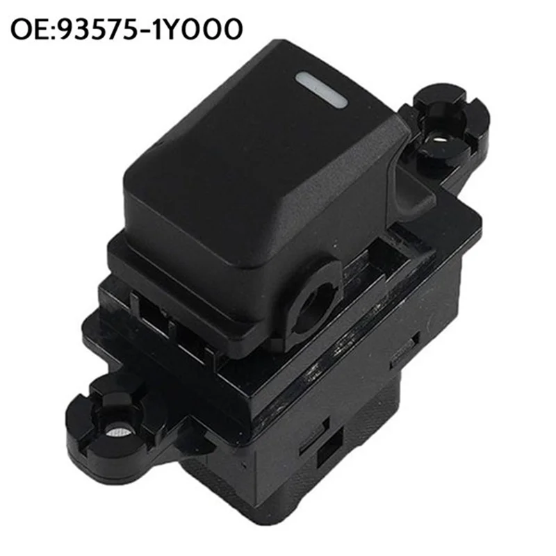 AB53 2Pcs Electric Power Window Control Switch Button Replacement Parts For Kia Picanto Morning 2011-2016 93575-1Y000
