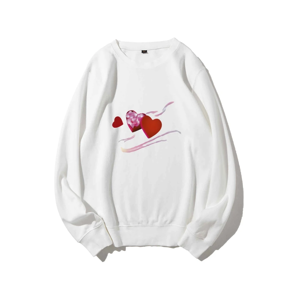 Sweat-shirt à col rond décontracté et robuste – Matériau en coton épais, Construction durable, chaud pour les temps plus frais, forme longue durée