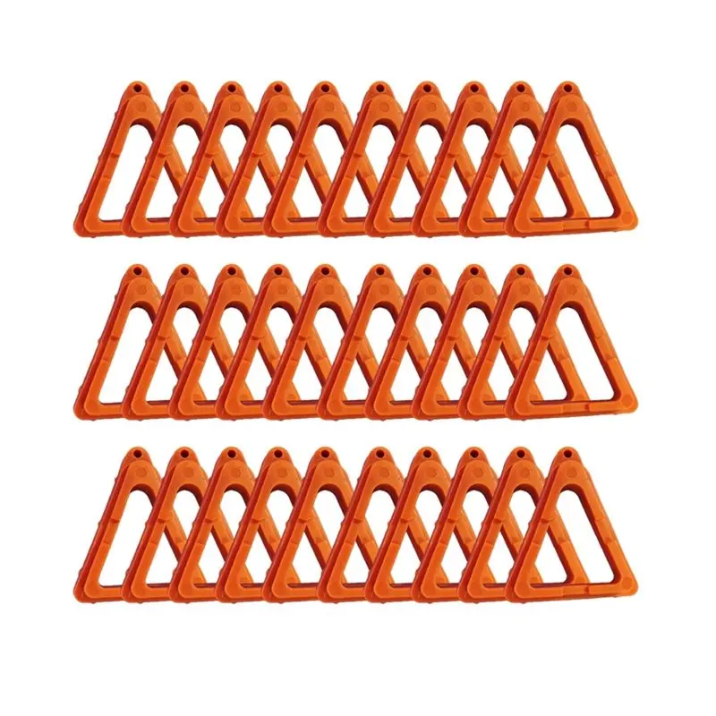ABUI-Flower Pot Risers Plant Pot Feet 30Pcs Stand With Holes Drainage Saucer Pads For Indoor Outdoor Plants To Prevent Root Rot