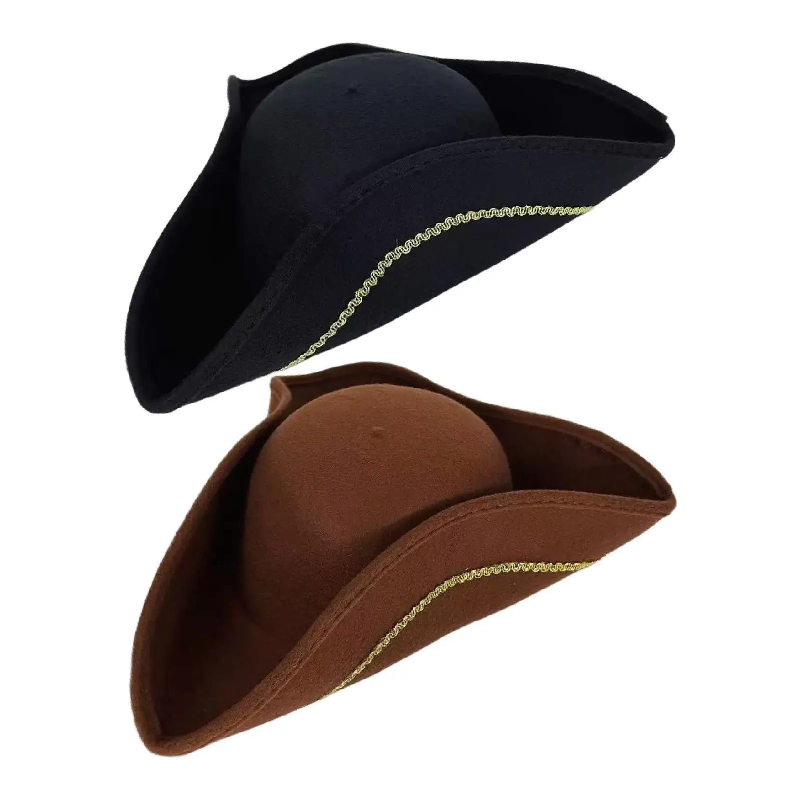 

Pirate Hat Headwear Comfortable Photo Props Decor for Adults, Men and Women for Show Stage Performance Party Festival Halloween