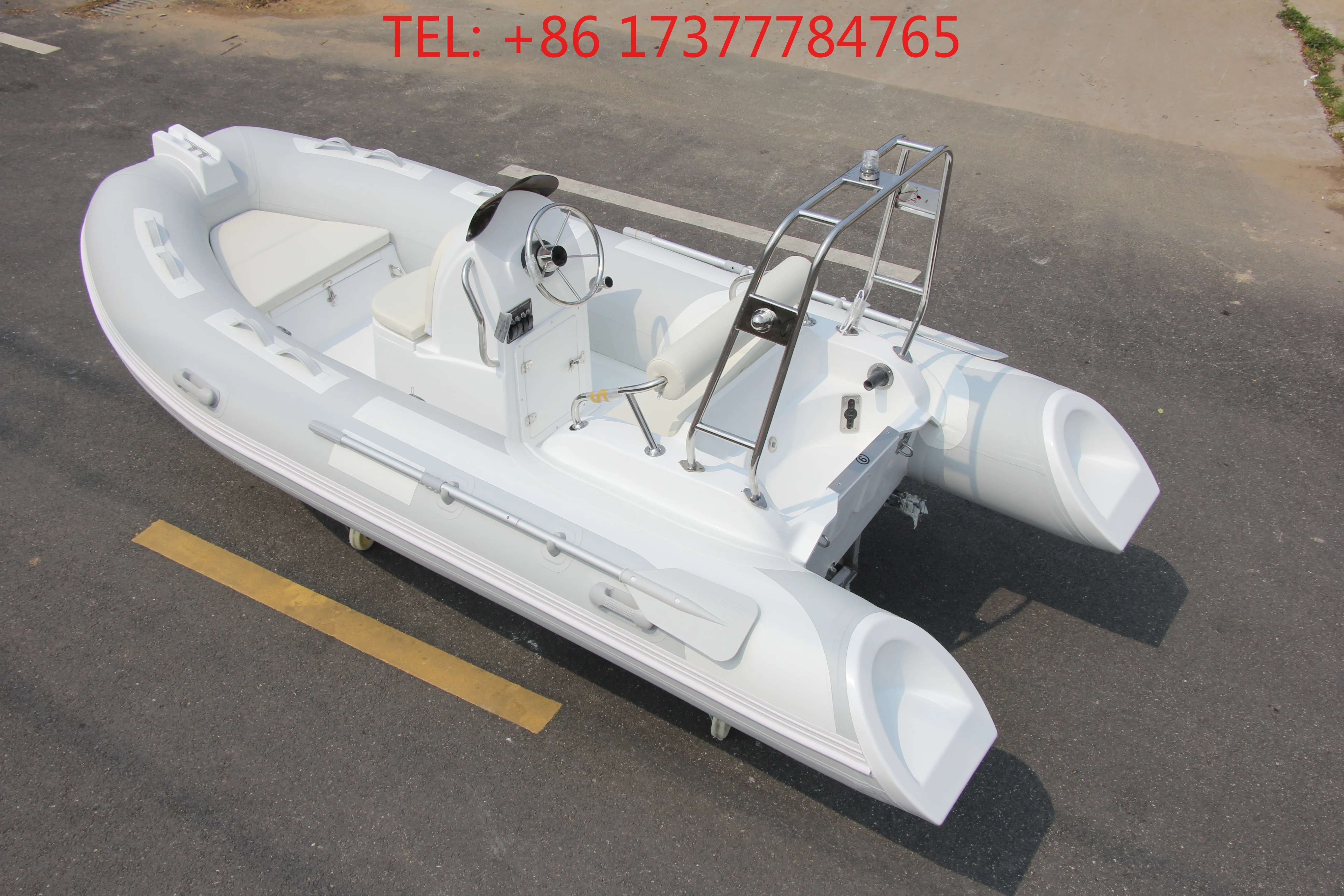 Outdoor Sport Flooring - RIB Inflatable Boat Luxury Fiberglass Floor