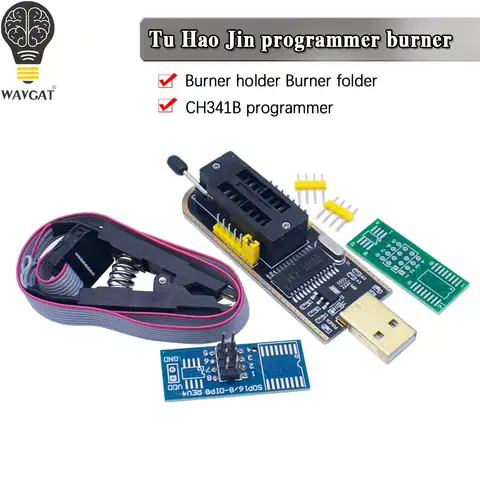 CH341B EEPROM Programmer with Test Clip WAVGAT