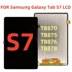 Tested New LCD for Samsung Galaxy Tab S7 LCD Display Touch Screen Replacement for Samsung SM T870 T875 LCD Display T876 T878