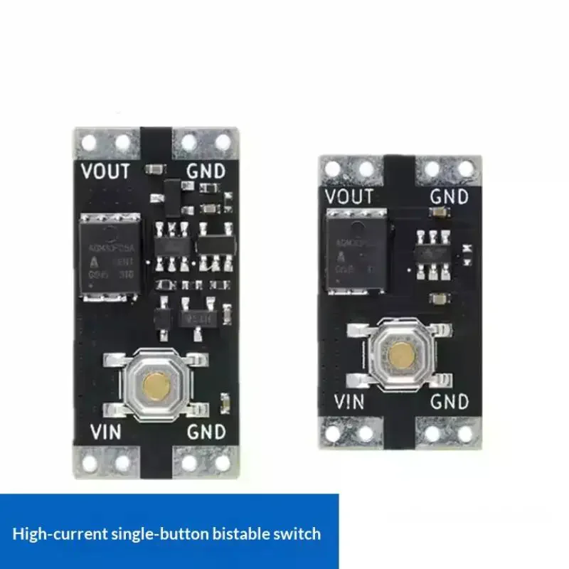 1Pcs 3.5- 5.4V 4.5-26V 300nA 1.3uA Load 10A Low Power XL-10AL XL-10AH Single Bond Button Bistable Micro One Key Switch Module