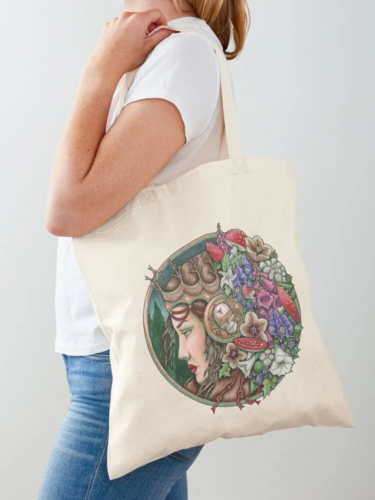

Bronwen of the Dark Garden by Bobbie Berendson W Tote Bag personalized tote bag shopper bags bags woman 2025 Shopper