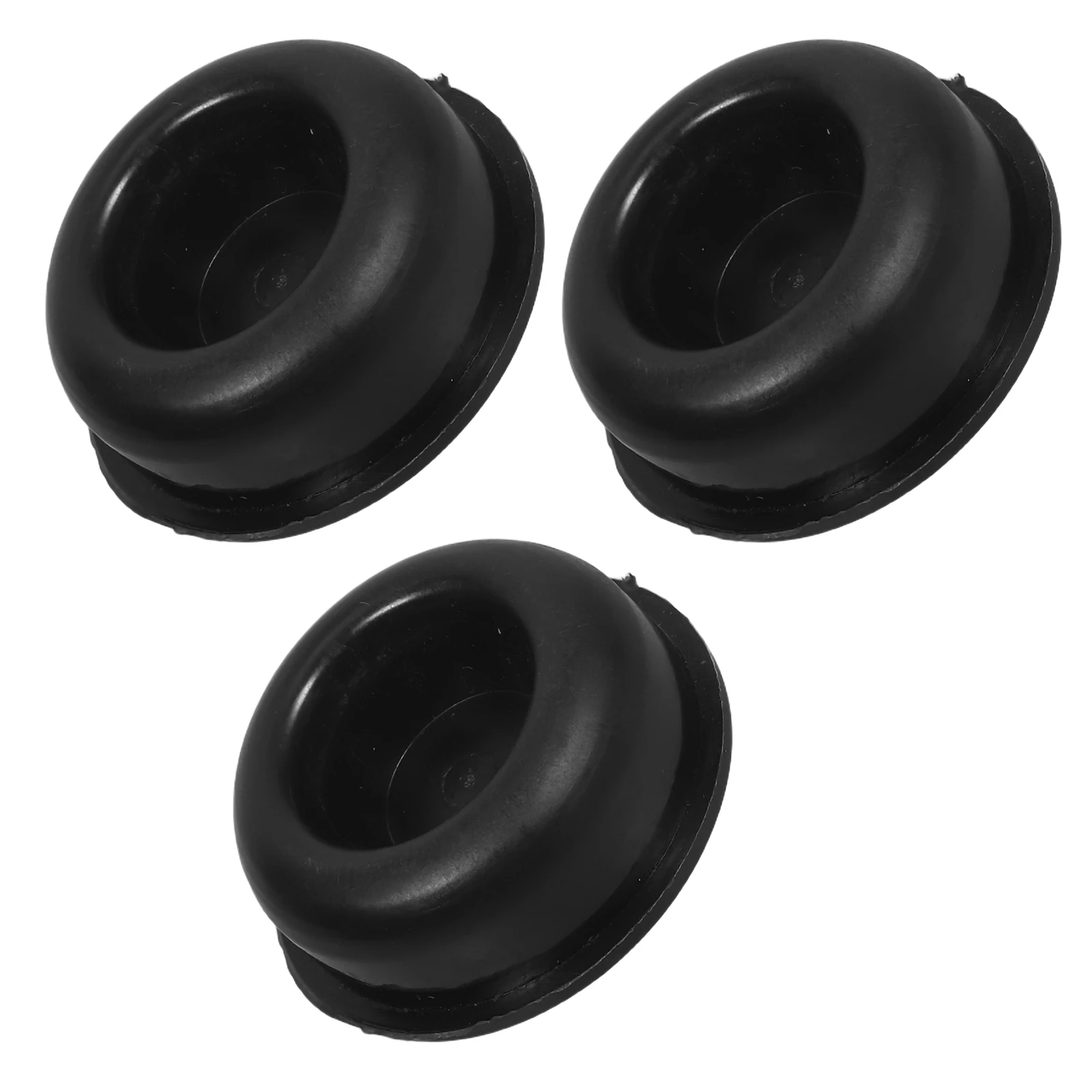 

3 Pcs Punching Bag Bottom Cover Black Plastic Boxing Equipment Accessories Child