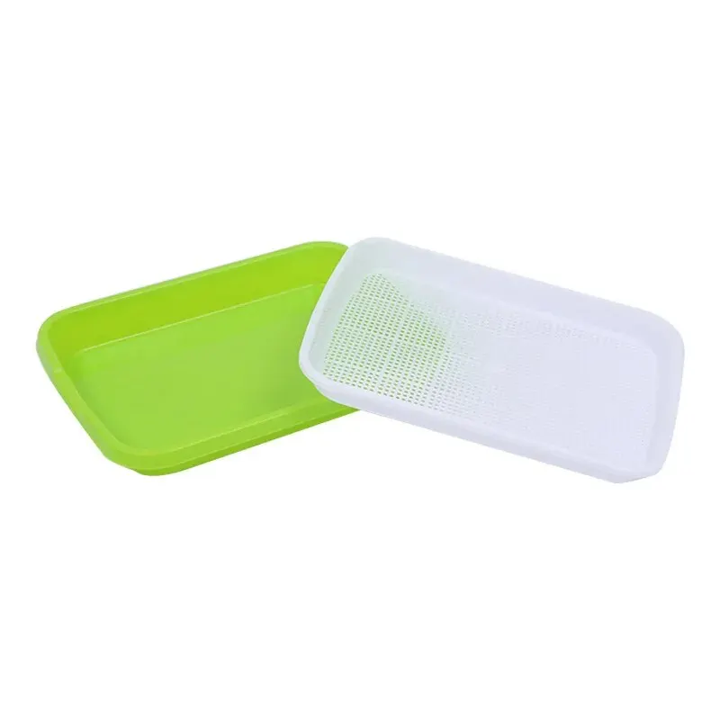 1pc, Home Garden Balcony Portable Pet Grass Soilless Hydroponic Bean Seedling Tray Soilless Cultivation Tray Home Sprout Seedlin