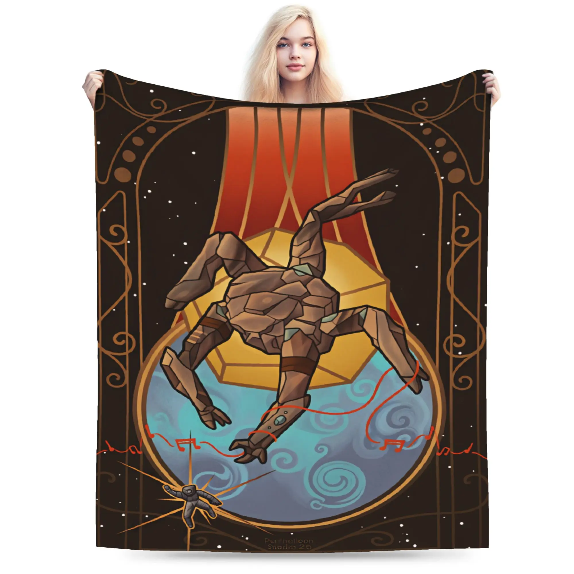 Project Hail Mary Cozy Blanket For Living Room  Funny Bedding Throws Winter Travel Office Flannel Bedspread