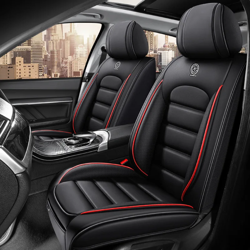 2025 Universal Split Seat Car Full Seat Cover Thickened Lumbar Cushion Support Breathable Comfortable Luxury Full Seats Cover
