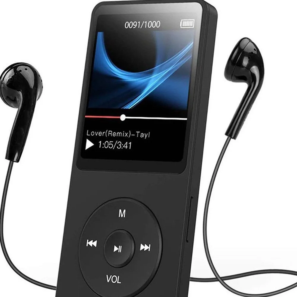 Hot MP3 Player Built-in Speaker Bluetooth 5.4 MP4 Portable Music Stereo Player Support FM Radio E-Book Recording Dropshipping