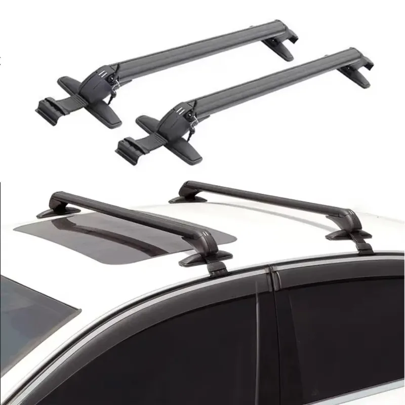 

Wholesale Universal Aluminum 4Runner Roof Top Rail Crossbar Luggage Rack for Cars Roof Racks
