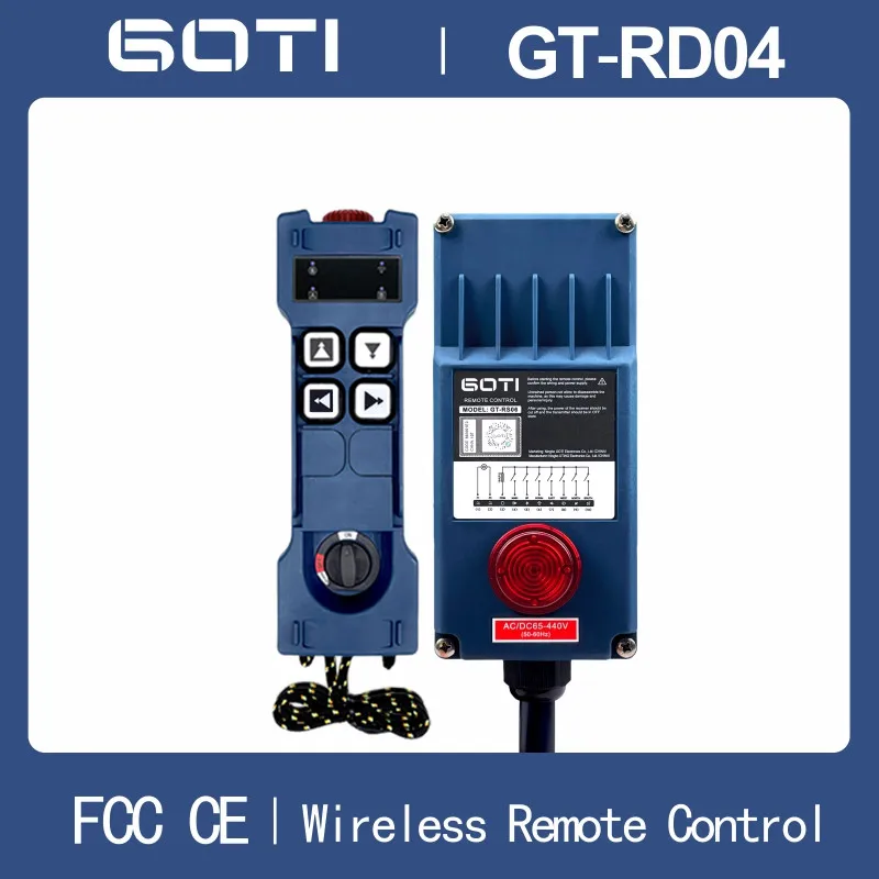 Imagem -05 - Controle Remoto para Guindaste de Grua de Caminhão Industrial Novo Placas 2pcb Telecontrol F14d Botões Goti Gt-rd04 No-crystal