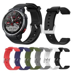 Silicone Watchband Strap For Mibro Watch GS Wristband Smart Watch Band