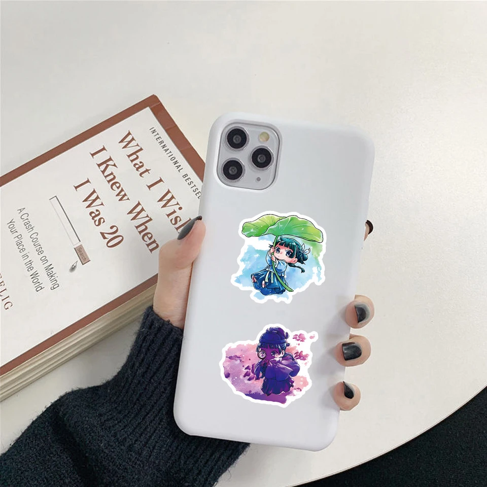 60 Stickers Apothecary Diary Autocollants Vinyles Imperméables – Décoration Fun Pour Scrapbooking, Guitare, Tasse, Skateboard – Lot Coloré Résistant Aux UV