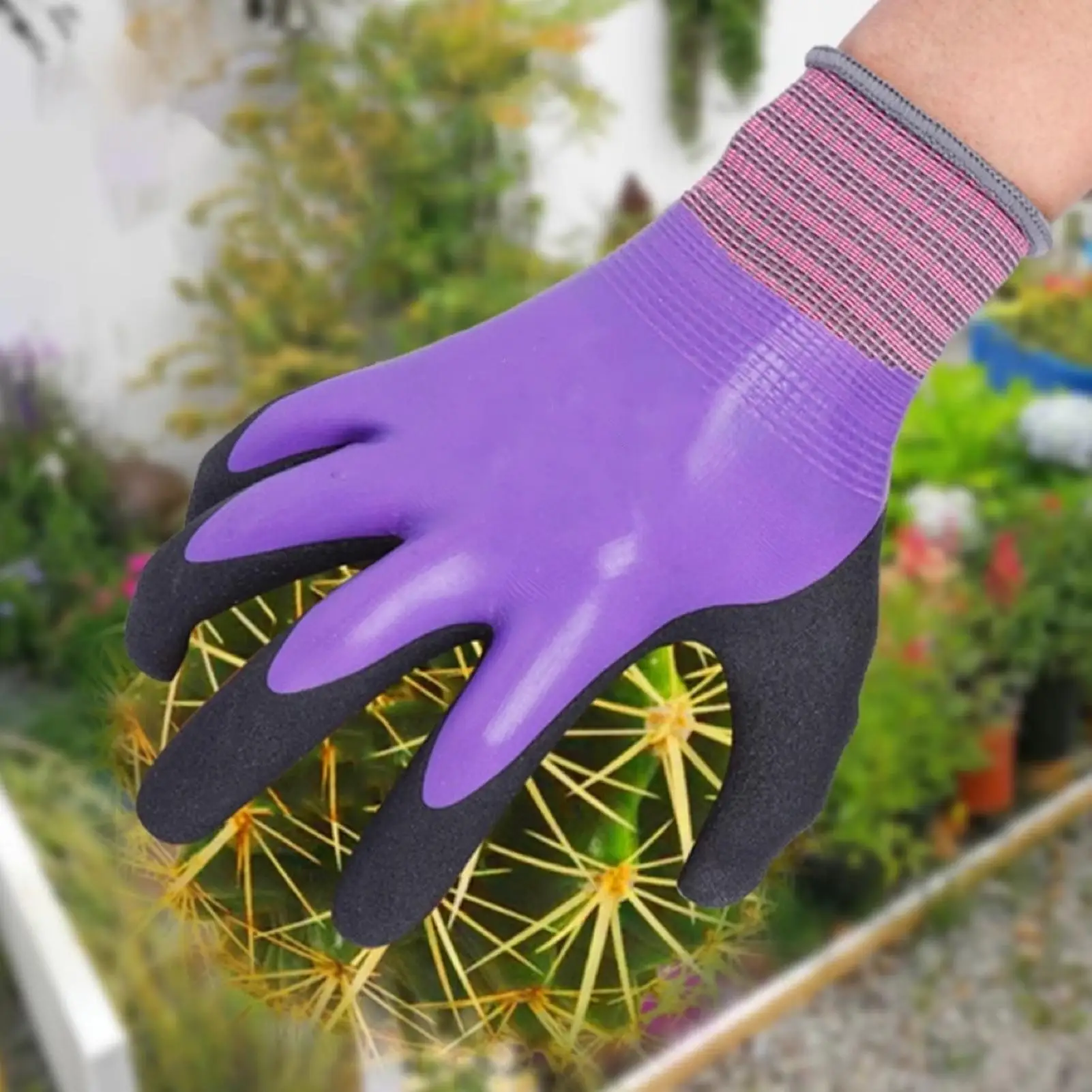 

Латексные перчатки, защитные рабочие перчатки, защитные рабочие перчатки для женщин, рабочая уборка, кухня, кулинария, садовая духовка, морепродукты