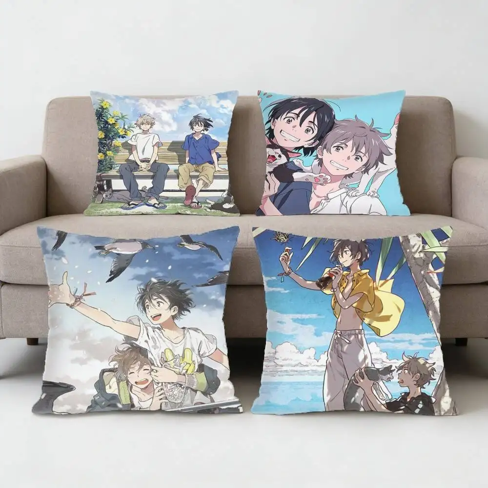 Funda de almohada con diseño de la película The Stranger By The Shore, para sofá, sala de estar, dormitorio, cabecera, respaldo, cojín cuadrado, para la siesta