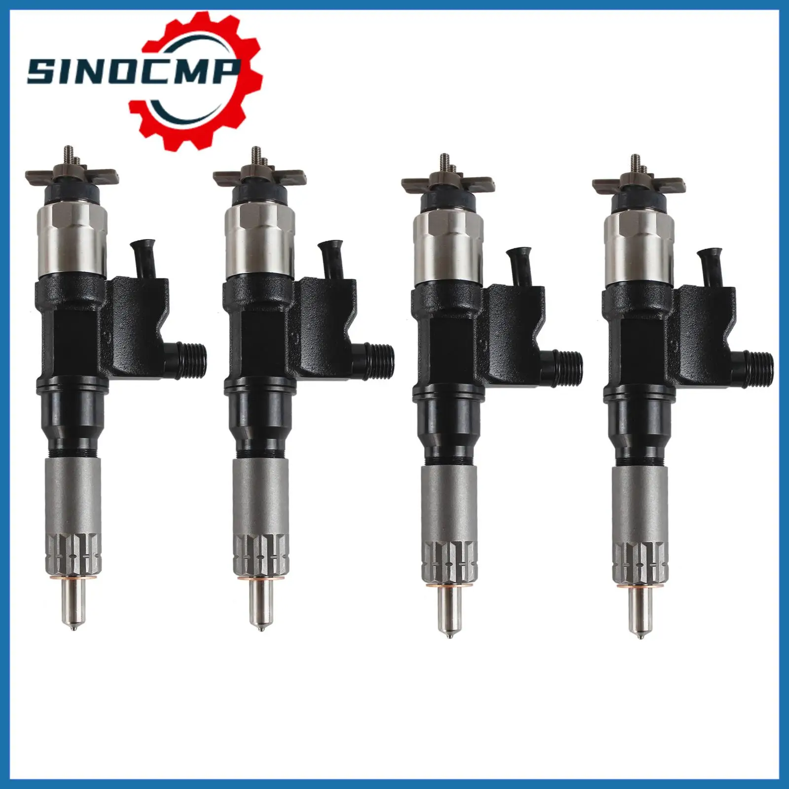 

4 шт. автомобильная топливная форсунка 095000 -5471 8- 98151837 -0 Автомобильные аксессуары для Denso 2001-2007 Isuzu NPR NPR-HD 4HK1 Двигатель Дизельный двигатель