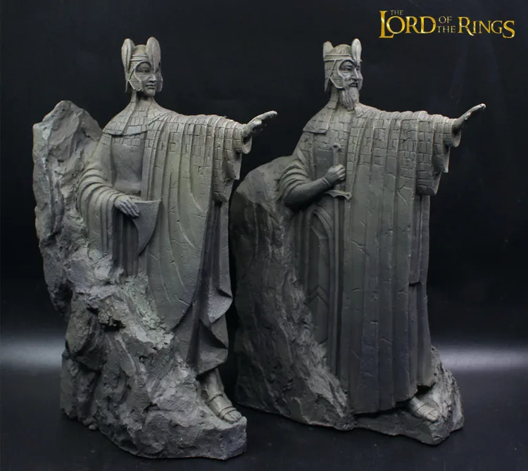 

High quality The Argonath craft action figures Gate of Kings statue toys collection model bookshelves best gift