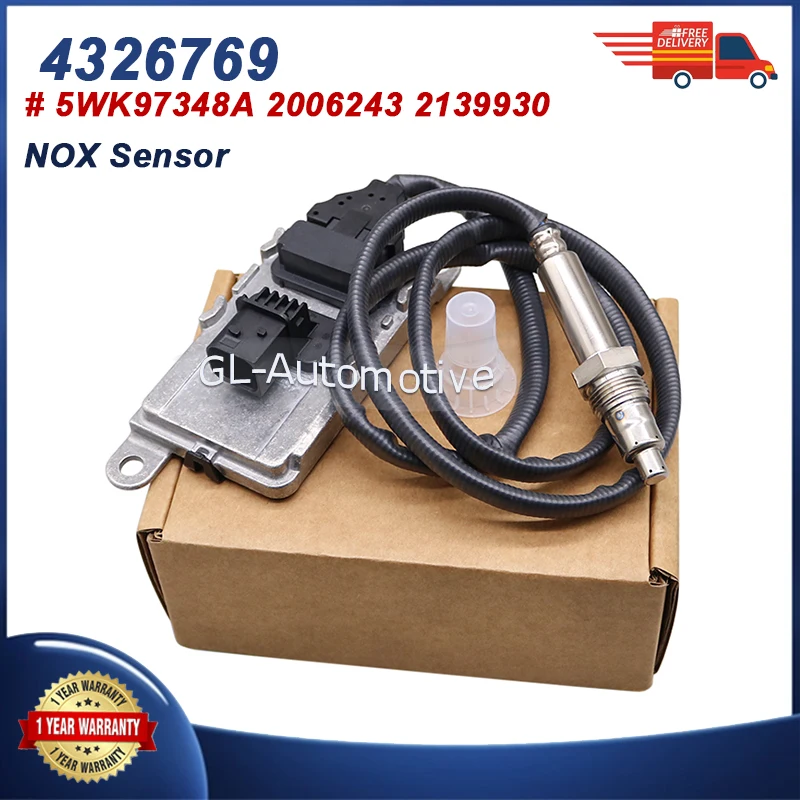 

4326769 5WK9 7348A 2139930 1928760 1953530 Nitrogen Oxide Sensor Nox Sensor for DAF for Cummins CF XF F7 Truck