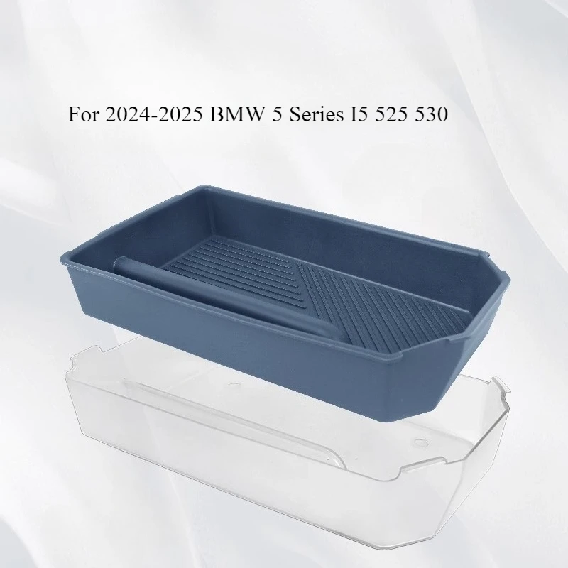 

For 2024-2025 BMW 5 Series I5 Center Armrest Storage Box - Custom Fit Organizer Tray for 525 530 Models