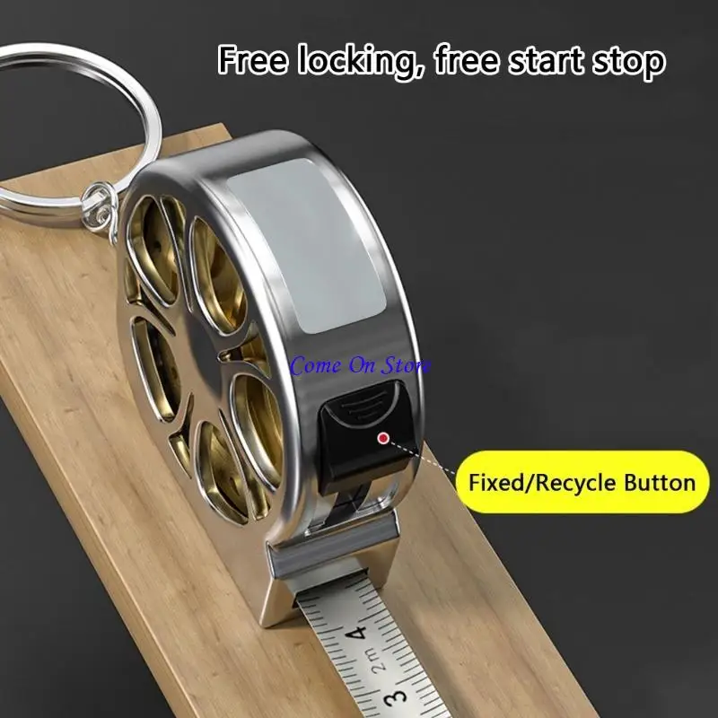 M6CF Selves Locking Steel Tape Measure Selves Locking Ruler Measuring Tape Retractable