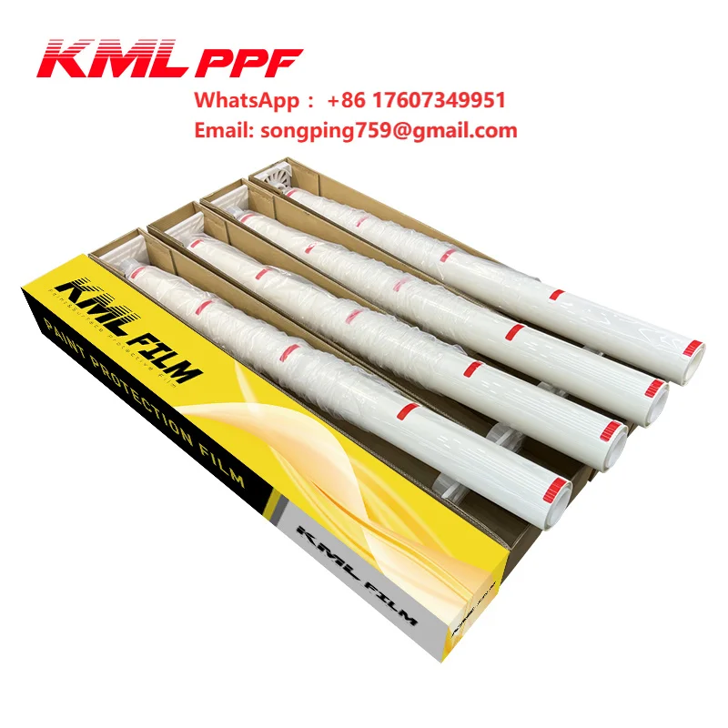 Ultra Flexible TPU PPF Ideal for Intricate Body Lines Self-Healing & High Gloss Anti-Yellowing Premium Car Paint Wrap Film