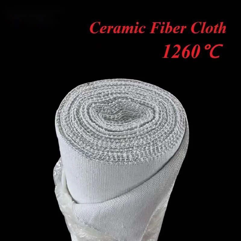 1260 ℃ Fire Protection Fire Proof Blanket Ceramic Fiber Cloth Welding Slag Fireproof Heat Insulation Cloth