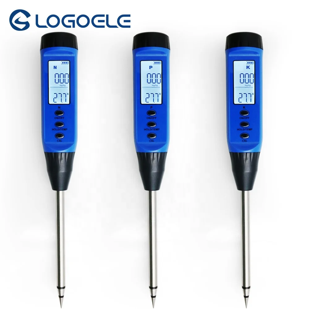 Agricultural Greenhouse Analyzer Nitrogen Phosphorus Potassium Sensor Portable Soil NPK Meter